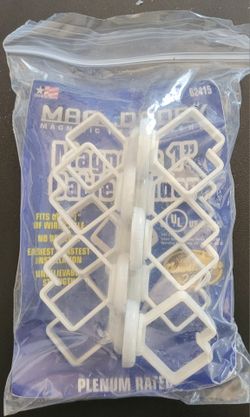 Mag Daddy Magnetic 1 inch Cable Holder Fasteners 62415 Pack of 10 (2 packs available)