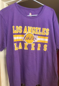 WOMENS LOS ANGELES LAKERS T shirt size XL