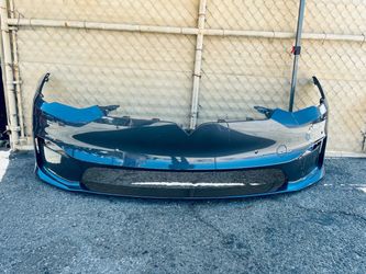 2021-2025 TESLA MODEL S FRONT BUMPER COVER WITH SENSOR HOLE OEM