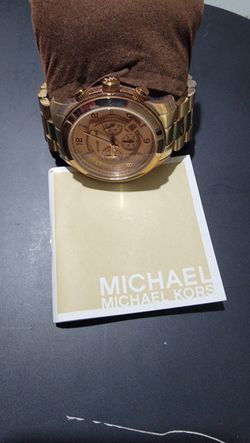 MICHAEL Michael Kors monochromatic rose gold-tone