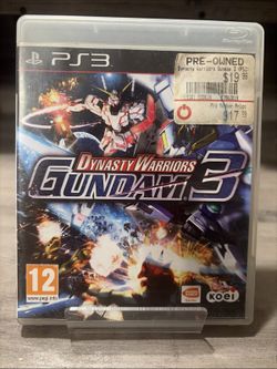 PlayStation 3 PS3 Dynasty Warriors Gundam 3 CIB Used Tested PAL REGION FREE