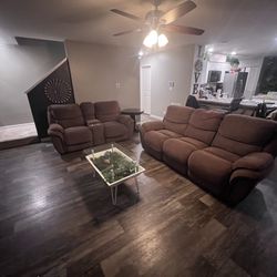 Reclining Loveseat And Sofa