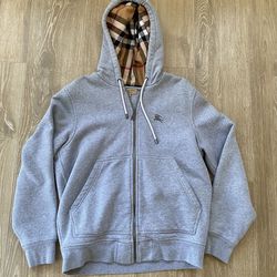 Burberry zip up