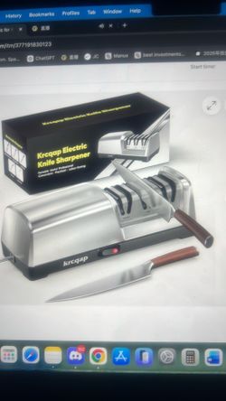 Knife sharpener electric