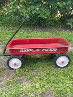Vintage radio flyer wagon, #18
