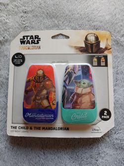 Star Wars The Mandalorian And The Child LED Night Lights 2pc