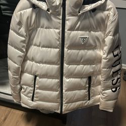 Guess Winter Coat Size Large Brand New