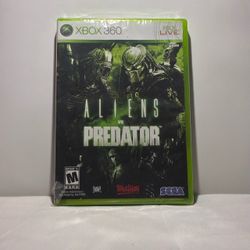 Aliens VS Predator Xbox 360 Factory, Sealed Never Been Opened