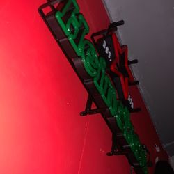 Neon Heineken lights 