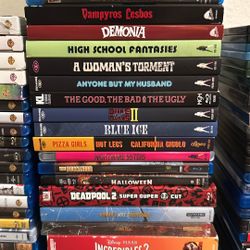 Blu Ray Movies, Box Sets, Vinegar Syndrome, Severin 4k Movies, Steelbooks