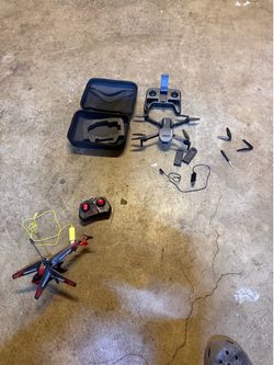 Camera drone and Helicopter bundle
