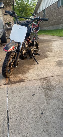 110 dirt bike for sale or trading just let me know what you have