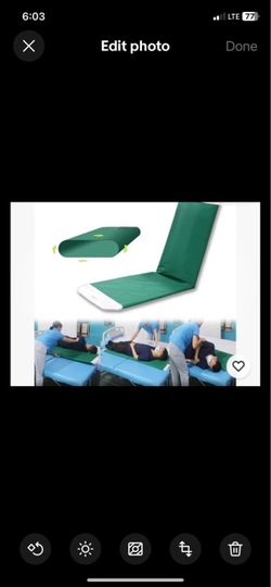 Patient Slide Assist Device, Rolling Transfer Board 67"Lx19.7"W folds