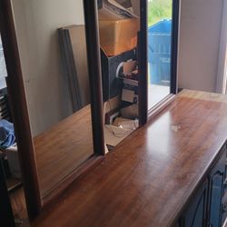 Drew double-mirror dresser