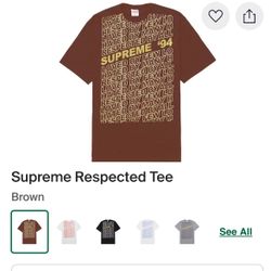 Supreme T-Shirt Size Large