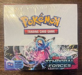 Pokémon Scarlet & Violet Temporal Forces booster box