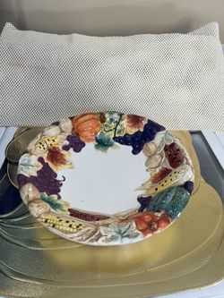 Plato Mediano Decorativo Con