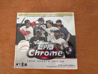 2020 Topps Chrome Update Series White Mega Box | Baseball