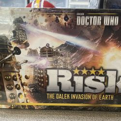 Brand New! Risk Board game Doctor Who BBC The Dalek Invasion Of Earth Edition 