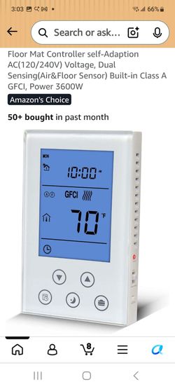 Gm4 heating thermostat