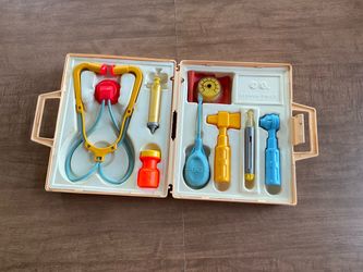 Vintage 1977 Fisher Price Medical Kit