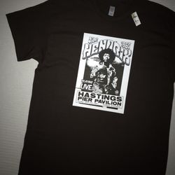 JIMI HENDRIX CONCERT POSTER TEE. (make a offer)