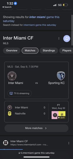 Inter Miami Tickets Saturday 9/09
