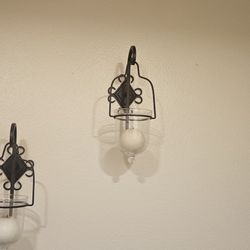 Pair Of Candle Holders 