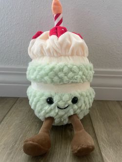 smiling cake plush