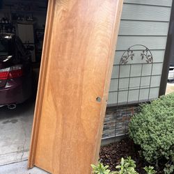 Pre hung interior door