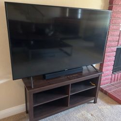 65in Samsung TV with sound bar (perfect condition)