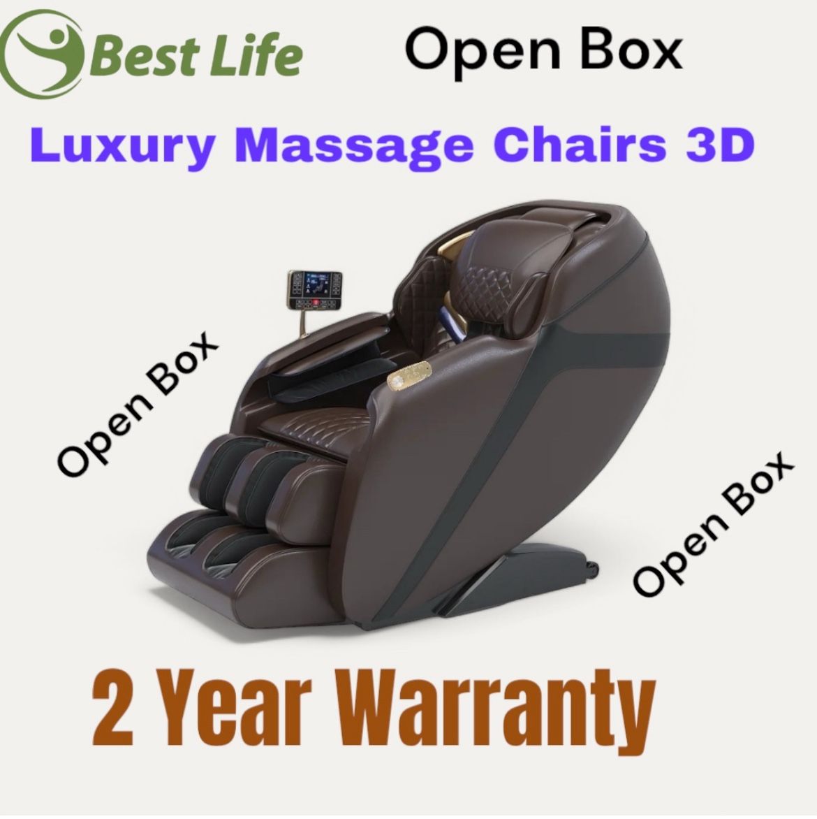 Luxury Massage Chairs Full Body Massage Zero Gravity Voice Control