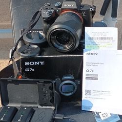 Sony Alpha A73 4K Video Camera w/ 70mm Zoom Lens