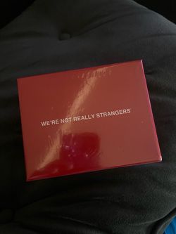 We’re not really strangers - unopened box