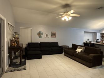 Black Couch-400 Brown Couch-400