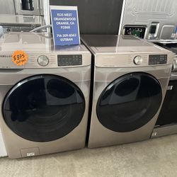 Samsung Washer And Gas Dryer