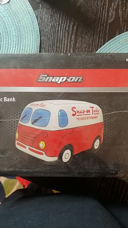 Snap On piggy bank