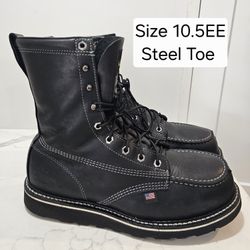 Thorogood Steel Toe Work Boots Size 10.5 