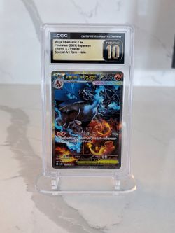 Mega Charizard X ex SAR #110/080 Mega Evolution: Inferno X Japanese - CGC Pristine 10
