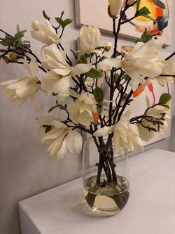 White Magnolia Flower Bouquet