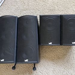 M&K (Miller & Kreisel) Surround Sound Speakers