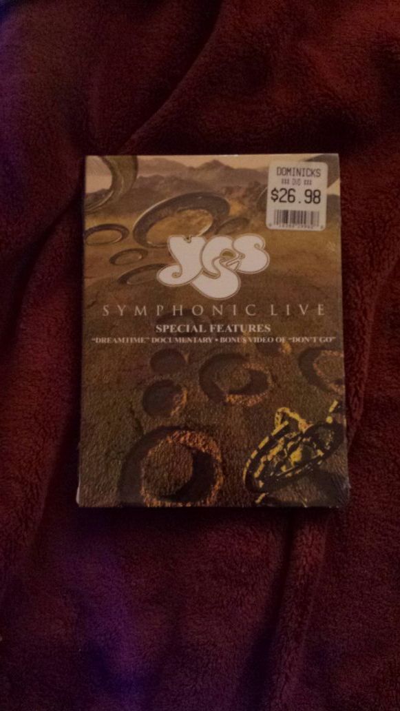 Yes - Symphonic Live DVD Brand New Sealed