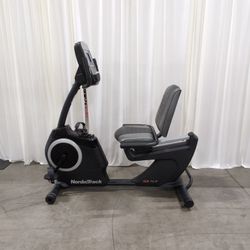 NordicTrack Black Recumbent Exercise Bike with Digital Display