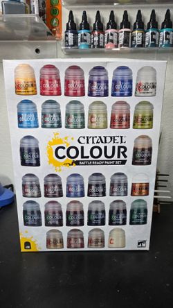 Warhammer Citadel Colour Battle Ready Paint Set