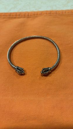 Button Bangle Bracelet