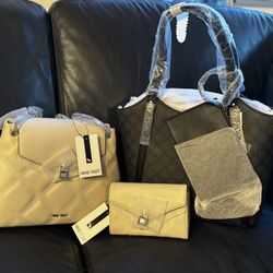 Nine West Purses/Wallet (Only Black still available) 