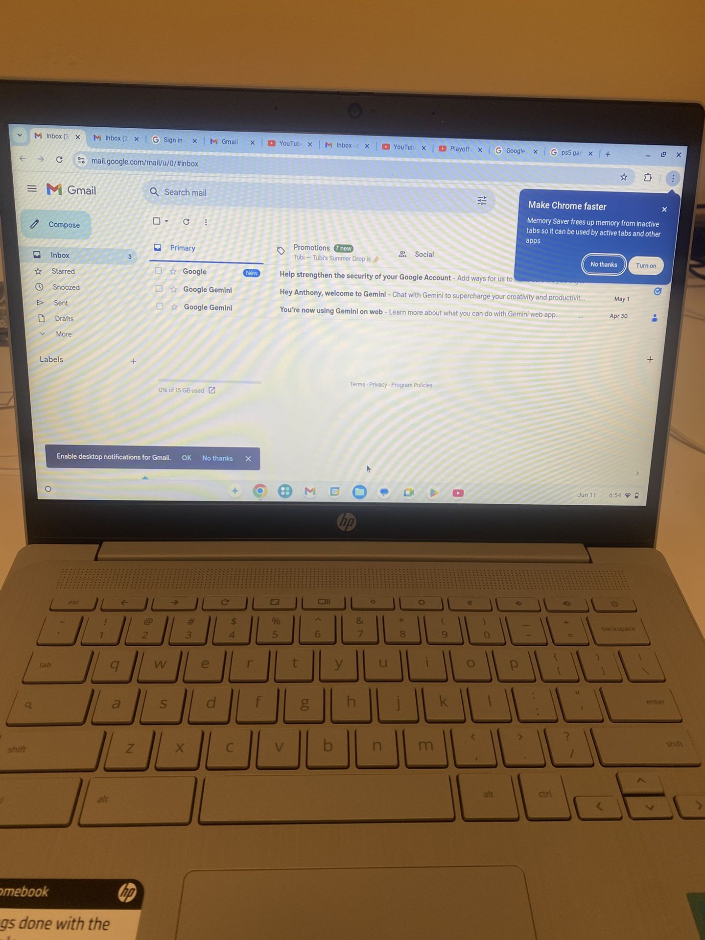 Hp Chrome Book