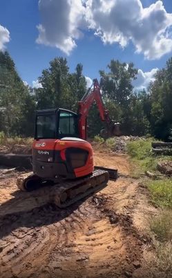 2023 Kubota U48-5 Excavator + Rototilt Tiltrotator