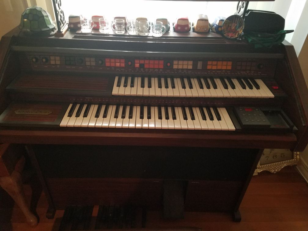 Vintage Schafer Sons Electronic Organ with Auto Maestro for Sale in Santa Ana CA OfferUp
