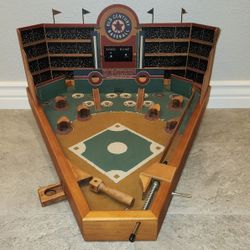 Old Century Baseball Game 26” Wood Construction Classic Pinball Style